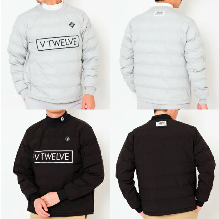 V12 ヴィトゥエルブ ゴルフウェア メンズ PAD SNEAD スニードジャック  ブルゾン プルオーバー 撥水 防風 ストレッチ 保温 セットアップ対応 V122520-JK09