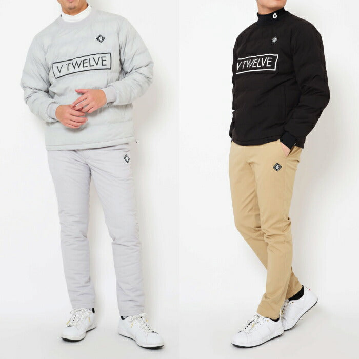V12 ヴィトゥエルブ ゴルフウェア メンズ PAD SNEAD スニードジャック  ブルゾン プルオーバー 撥水 防風 ストレッチ 保温 セットアップ対応 V122520-JK09