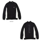 V12 ヴィトゥエルブ ゴルフウェア メンズ DOT RIB L/S MOCK モックネック 長袖シャツ ストレッチ V122520-MK03