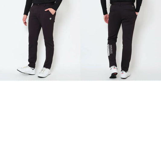 V12 ヴィトゥエルブ ゴルフウェア メンズ MDIA PANTS 高級感 ウエストゴム セットアップ対応 V122520-PN03