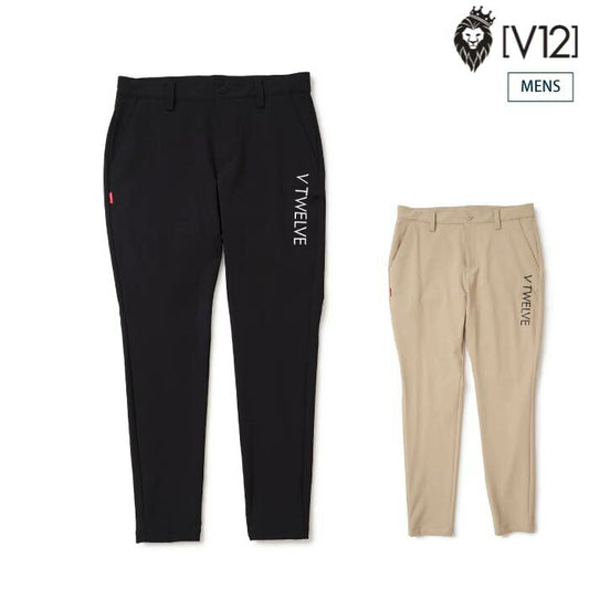 V12 ヴィトゥエルブ ゴルフウェア メンズ ALM PANTS パンツ 撥水 ストレッチ セットアップ対応 v122520-pn06
