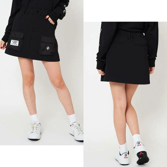 V12 ヴィトゥエルブ ゴルフウェア レディース スカート DOUBLE SKIRT ストレッチ V122520-SK03