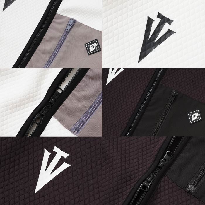 V12 ヴィトゥエルブ ゴルフウェア メンズ MDIA PARKA 高級感 ジップポケット セットアップ対応　v122520-sw03