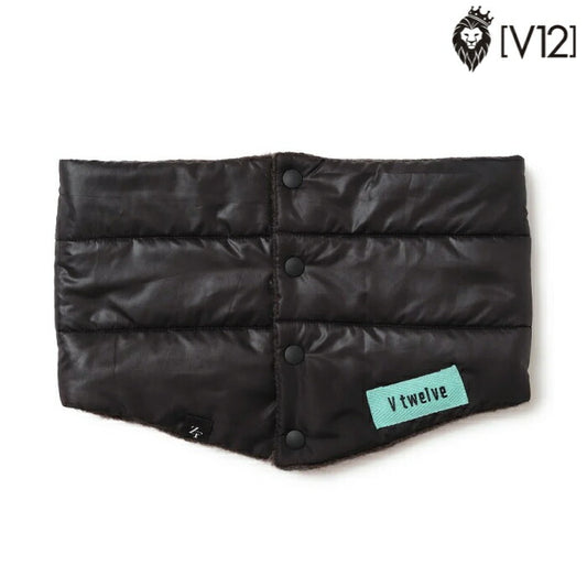 V12 ヴィトゥエルブ ゴルフウェア メンズ レディース ZF NECK DOWN ZEROFITコラボ ネックウォーマー 防寒 保温 ストレッチ ドローコード付 セットアップ対応 V122521-AC12