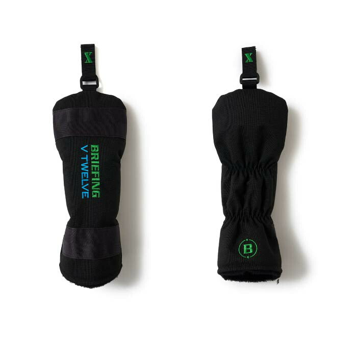 V12 ヴィトゥエルブ ゴルフ メンズ レディース BG12 FAIRWAY BRIEFING コラボ ヘッドカバー フェアウェイウッド用 FW 限定 特別仕様 撥水 v122521-ac15