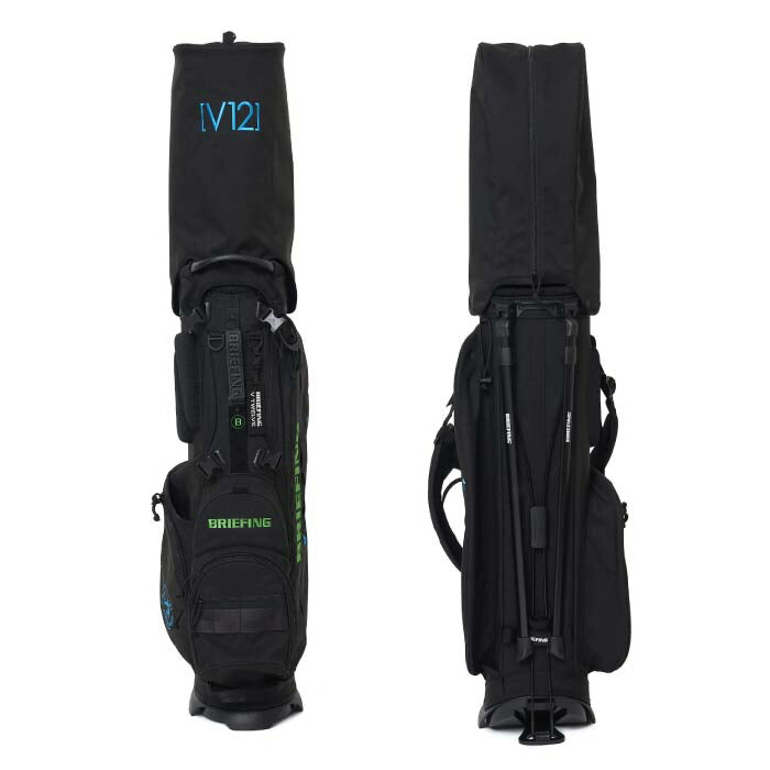 V12 ヴィトゥエルブ ゴルフ メンズ レディース BG12 CADDY BRIEFING コラボ スタンドキャディバッグ 限定 特別仕様 v122521-cb01