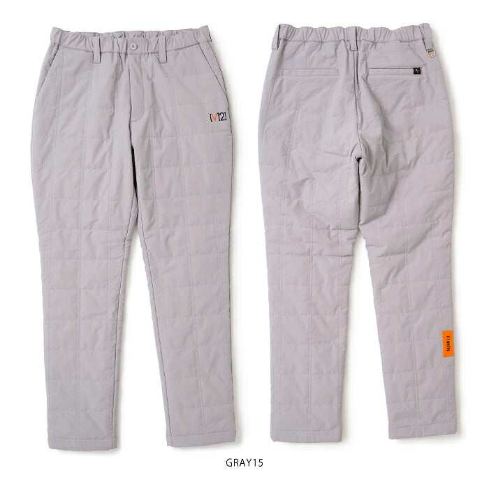 V12 ヴィトゥエルブ ゴルフウェア メンズ ZF WM PANTS ZEROFITコラボ パンツ 防寒 撥水 防風 ストレッチ 保温 セットアップ対応 V122521-PN16