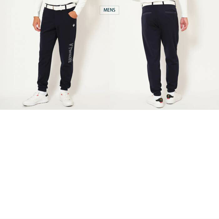 V12 ヴィトゥエルブ ゴルフウェア メンズ レディース BUON PANTS LEONコラボ リブパンツ セットアップ対応 V122521-PN18