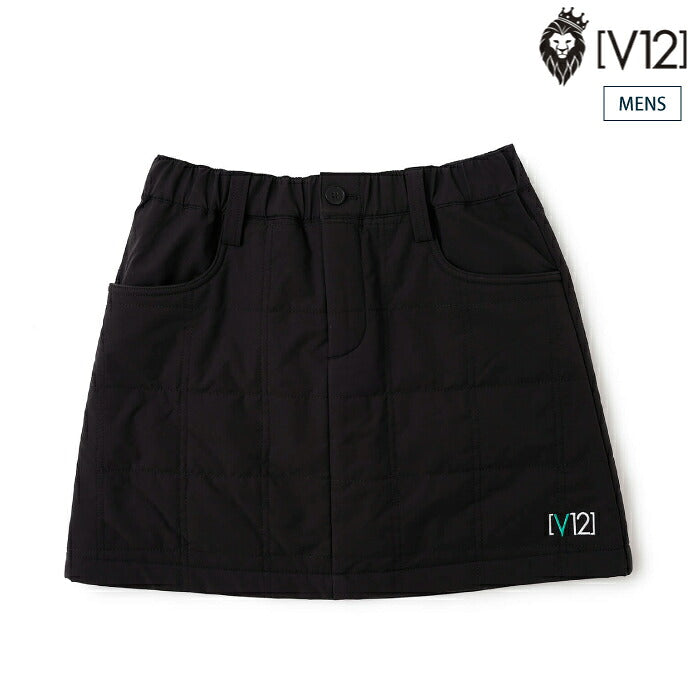 V12 ヴィトゥエルブ ゴルフウェア レディース ZF WM SKIRT ZEROFITコラボ スカート 防寒 撥水 防風 ストレッチ 保温 セットアップ対応 V122521-SK06