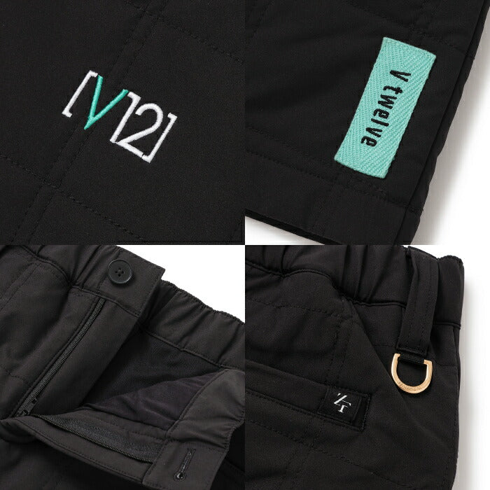V12 ヴィトゥエルブ ゴルフウェア レディース ZF WM SKIRT ZEROFITコラボ スカート 防寒 撥水 防風 ストレッチ 保温 セットアップ対応 V122521-SK06