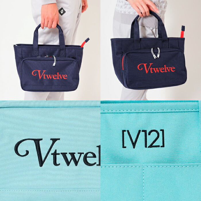 V12 ヴィトゥエルブ ゴルフ メンズ レディース ZP CART BAG カートバッグ 前面ポケット内部保冷仕様 収納力抜群 V122610-BG01