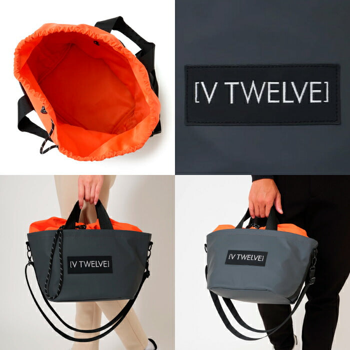 V12 ヴィトゥエルブ ゴルフ メンズ レディース DS CART BAG ショルダー付 カートバッグ 巾着仕様 2WAY マチ広め v122610-bg04 V122610-BG04