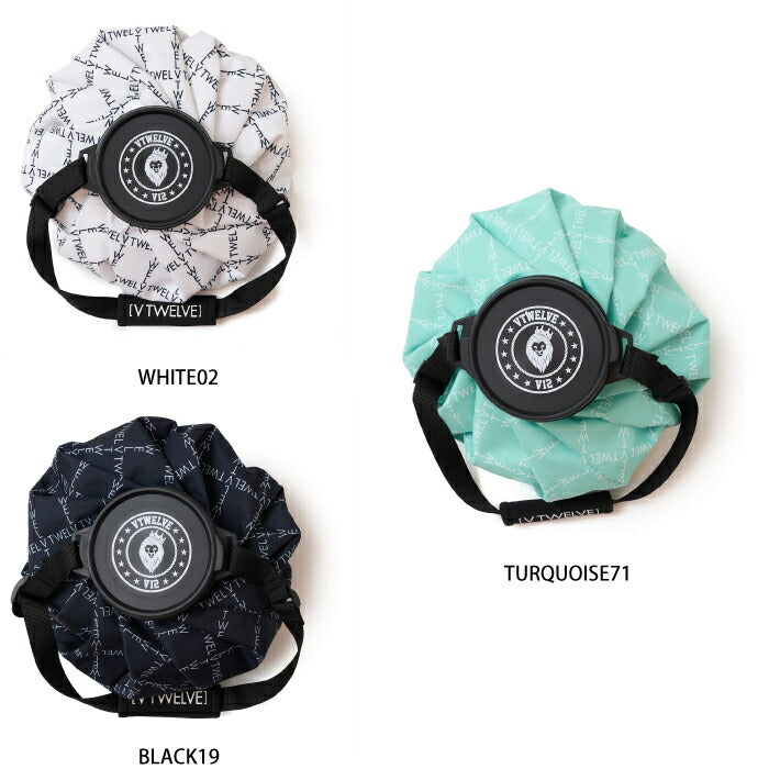 V12 ヴィトゥエルブ ゴルフウェア メンズ レディース TYPO GRID ICE BAG 氷嚢 アイスバック 熱中症対策 ハンドル付き V122610-BG06
