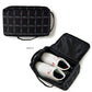 V12 ヴィトゥエルブ ゴルフ メンズ レディース TYPO GRID SHOES CASE ボックス型シューズケース 広い間口 持ち運び便利 V122610-BG07