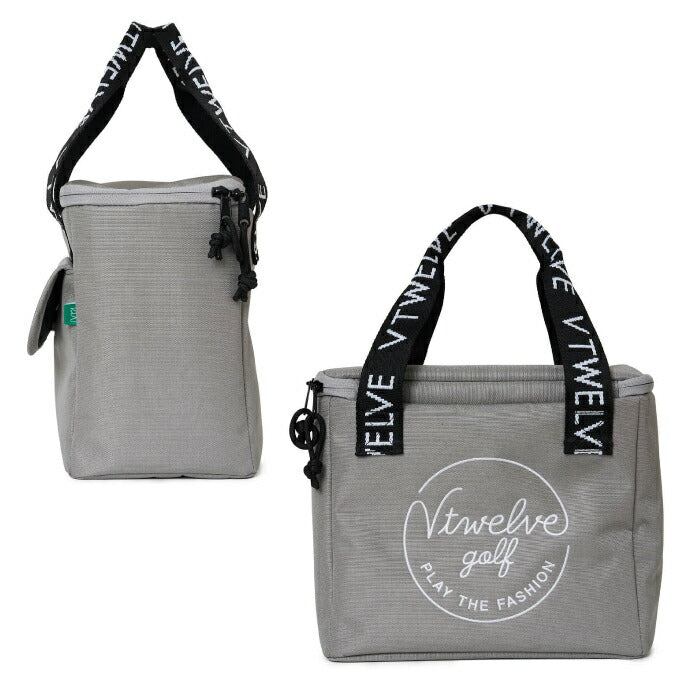 V12 ヴィトゥエルブ ゴルフウェア メンズ レディース DOUBLE LOGO COOL BAG 保冷バッグ クーラーバッグ ペットボトル収納可  V122610-BG12