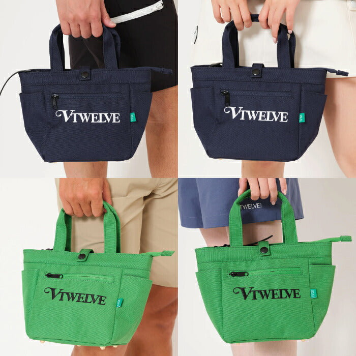 V12 ヴィトゥエルブ ゴルフウェア メンズ レディース AWA CART BAG ミニカートバッグ ポケット付き V122610-BG13
