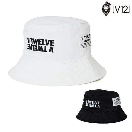 V12 ヴィトゥエルブ ゴルフウェア メンズ レディース INVERT HAT バケットハット 帽子 通気性 日差し対策 V122610-CP01