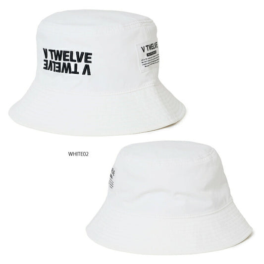 V12 ヴィトゥエルブ ゴルフウェア メンズ レディース INVERT HAT バケットハット 帽子 通気性 日差し対策 V122610-CP01