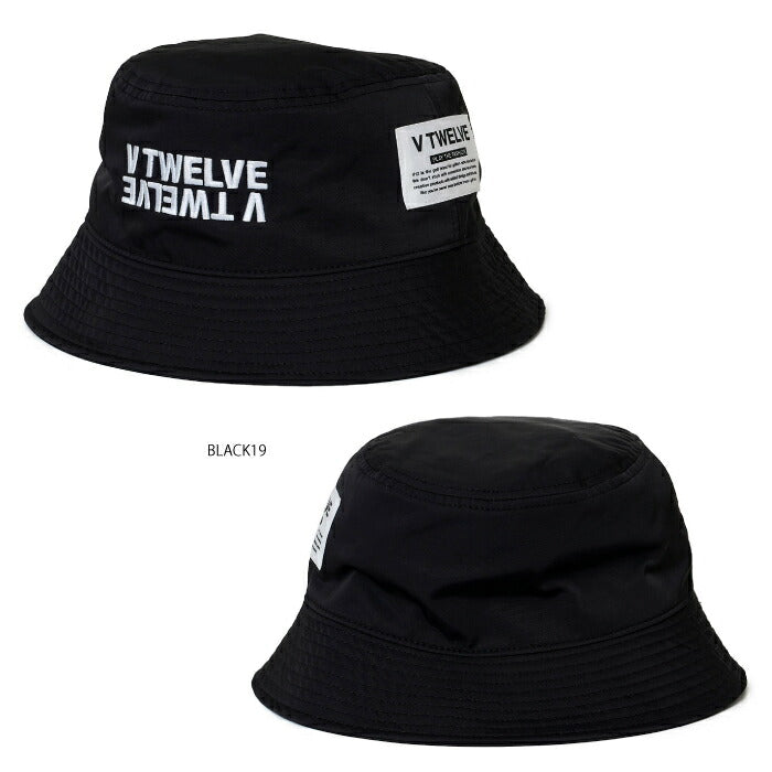 V12 ヴィトゥエルブ ゴルフウェア メンズ レディース INVERT HAT バケットハット 帽子 通気性 日差し対策 V122610-CP01