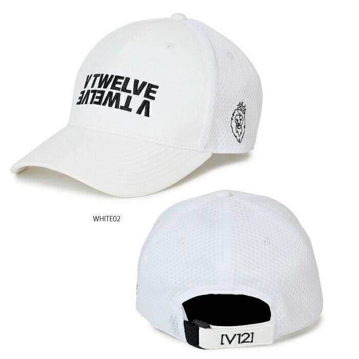V12 ヴィトゥエルブ ゴルフウェア メンズ レディース INVERT CAP 帽子 通気性 日差し対策 V122610-CP03
