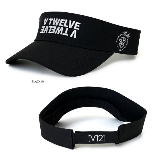 V12 ヴィトゥエルブ ゴルフウェア メンズ レディース INVERT VISOR 汗止めバンド洗濯可能 V122610-CP06