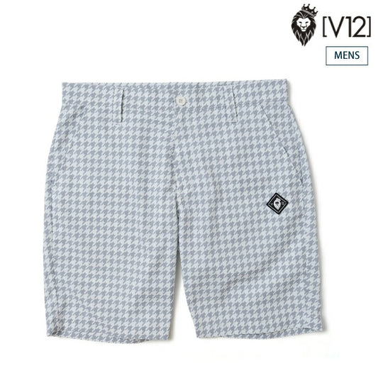 V12 ヴィトゥエルブ ゴルフウェア メンズ HOUNDS SHORTS ショートパンツ ストレッチ セットアップ対応 v122610-hp02
