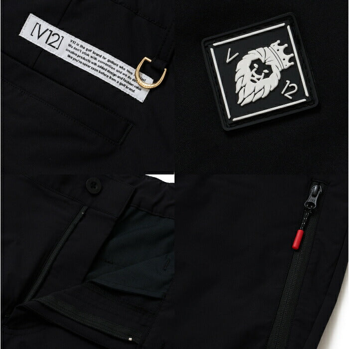 V12 ヴィトゥエルブ ゴルフウェア メンズ ショートパンツ ハーフパンツ ストレッチ 吸水速乾 V122610-HP06