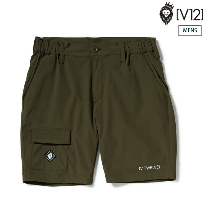V12 ヴィトゥエルブ ゴルフウェア メンズ SNAP SHORTS ショートパンツ ストレッチ v122610-hp08