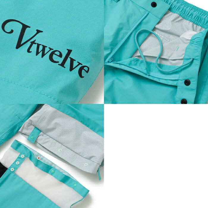 V12 ヴィトゥエルブ ゴルフウェア メンズ BOLD RAIN PANTS レインパンツ 防水 ストレッチ セットアップ対応 v122610-pn04