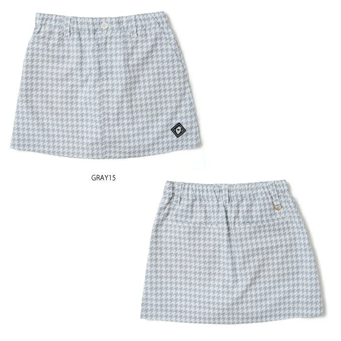 V12 ヴィトゥエルブ ゴルフウェア レディース HOUNDS SKIRT スカート ストレッチ セットアップ対応 v122610-sk01