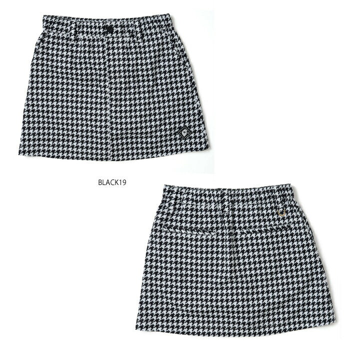 V12 ヴィトゥエルブ ゴルフウェア レディース HOUNDS SKIRT スカート ストレッチ セットアップ対応 v122610-sk01