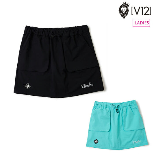 V12 ヴィトゥエルブ ゴルフウェア レディース HICKY SKIRT スカート フロントポケット ストレッチ v122610-sk06