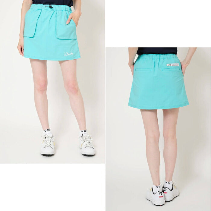 V12 ヴィトゥエルブ ゴルフウェア レディース HICKY SKIRT スカート フロントポケット ストレッチ v122610-sk06