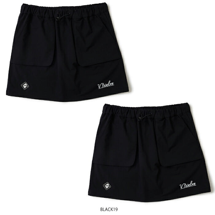 V12 ヴィトゥエルブ ゴルフウェア レディース HICKY SKIRT スカート フロントポケット ストレッチ v122610-sk06