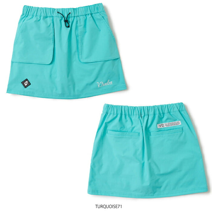 V12 ヴィトゥエルブ ゴルフウェア レディース HICKY SKIRT スカート フロントポケット ストレッチ v122610-sk06