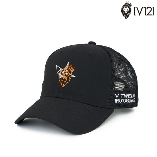 V12 ヴィトゥエルブ ゴルフウェア メンズ レディース V12113 DUAL CAP メッシュキャップ 帽子 V12と1PIU1UGUALE3 GOLFが放つ珠玉のコラボ v122611-cp16