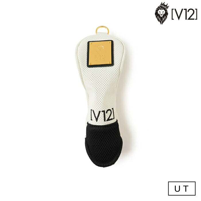 V12 ヴィトゥエルブ ゴルフ メンズ レディース ESSENTIAL UTILITY ヘッドカバー パンチングレザー 内側ボア仕様 v122620-ac07