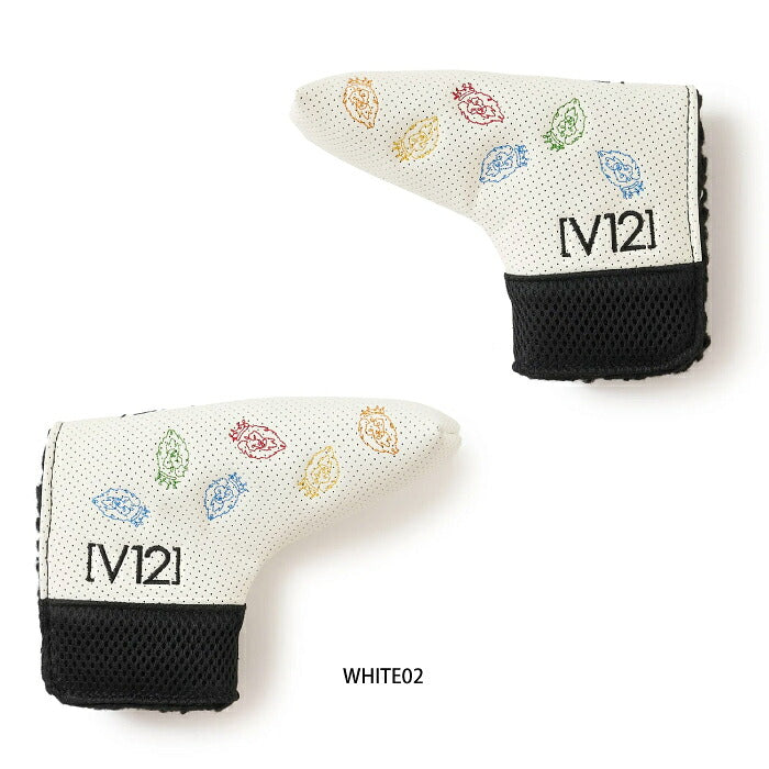 V12 ヴィトゥエルブ ゴルフ メンズ レディース ONE HAND PUTTER PING ヘッドカバー ピンタイプパターカバー v122620-ac08
