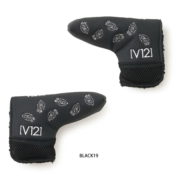 V12 ヴィトゥエルブ ゴルフ メンズ レディース ONE HAND PUTTER PING ヘッドカバー ピンタイプパターカバー v122620-ac08
