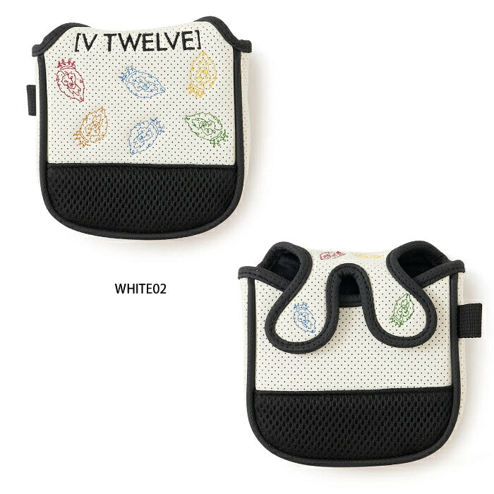 V12 ヴィトゥエルブ ゴルフ メンズ レディース ONE HAND PUTTER MALET ヘッドカバー マレットタイプパターカバー v122620-ac09