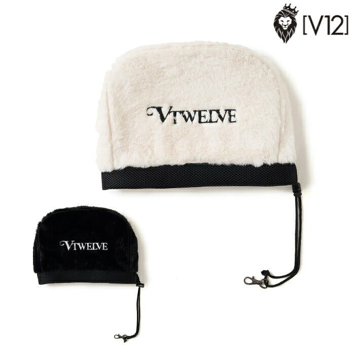V12 ヴィトゥエルブ ゴルフ メンズ レディース AWA IRON COVER ヘッドカバー 全面内側ファー仕上げ ギフト v122620-ac10