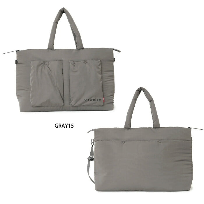 V12 ヴィトゥエルブ ゴルフ メンズ レディース KNOT BIG TOTE ビッグトートバッグ 大きなポケット配置 収納力抜群 v122620-bg03