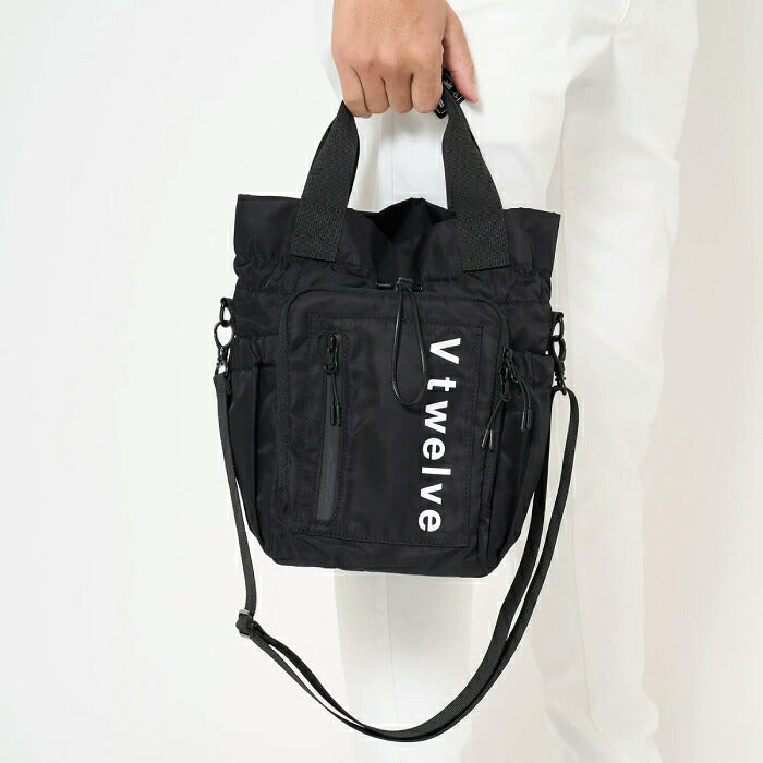 V12 ヴィトゥエルブ ゴルフ メンズ レディース MULTI POCKET BAG カートバッグ 両サイドポケット配置 ショルダーベルト付属 v122620-bg04