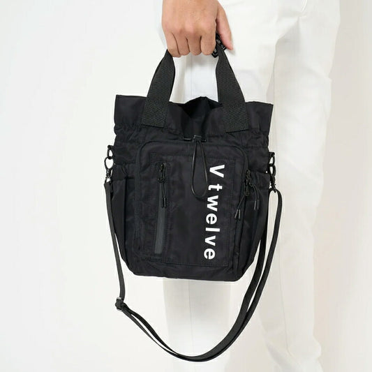 V12 ヴィトゥエルブ ゴルフ メンズ レディース MULTI POCKET BAG カートバッグ 両サイドポケット配置 ショルダーベルト付属 v122620-bg04