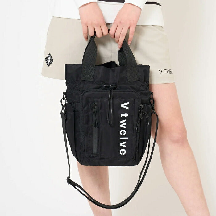 V12 ヴィトゥエルブ ゴルフ メンズ レディース MULTI POCKET BAG カートバッグ 両サイドポケット配置 ショルダーベルト付属 v122620-bg04