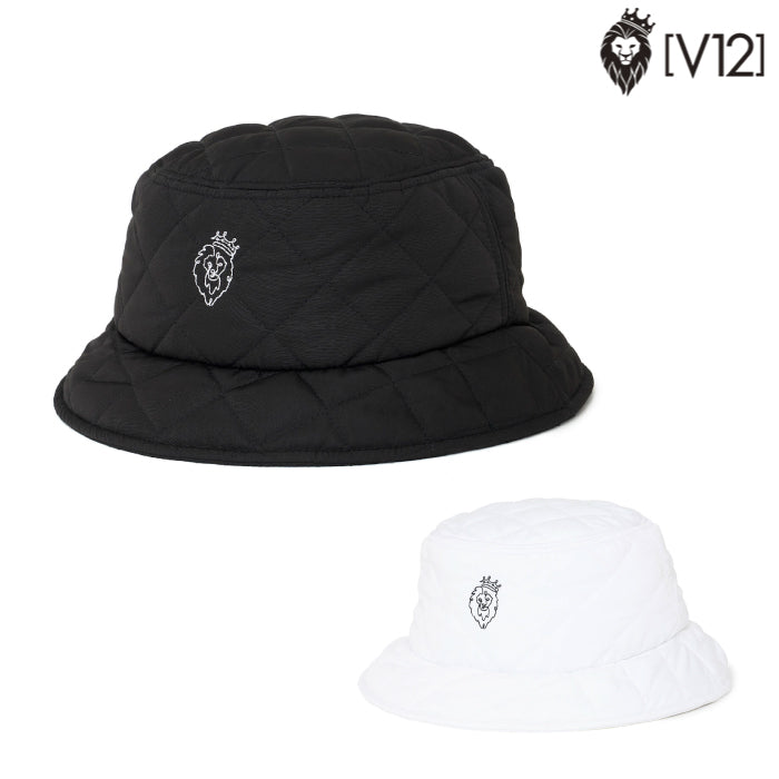 V12 ヴィトゥエルブ ゴルフウェア メンズ レディース OH QUILT HAT キルティングバケットハット 帽子 v122620-cp02