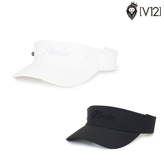V12 ヴィトゥエルブ ゴルフウェア メンズ レディース HIDE HC VISOR バイザー ティーループ配置 木製オリジナルティー1本付属 v122620-cp05
