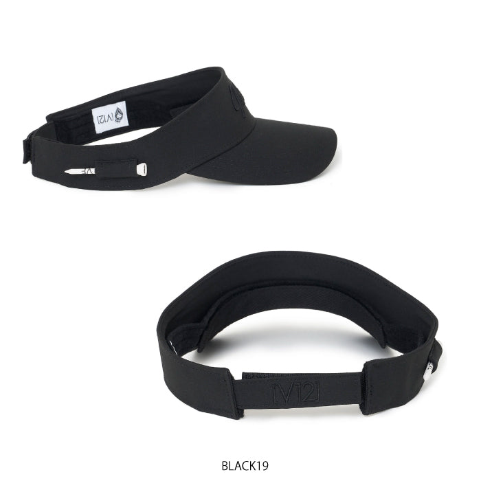 V12 ヴィトゥエルブ ゴルフウェア メンズ レディース HIDE HC VISOR バイザー ティーループ配置 木製オリジナルティー1本付属 v122620-cp05