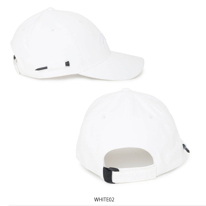 V12 ヴィトゥエルブ ゴルフウェア メンズ レディース HIDE HC CAP キャップ 帽子 ティーループ配置 木製オリジナルティー1本付属 v122620-cp06