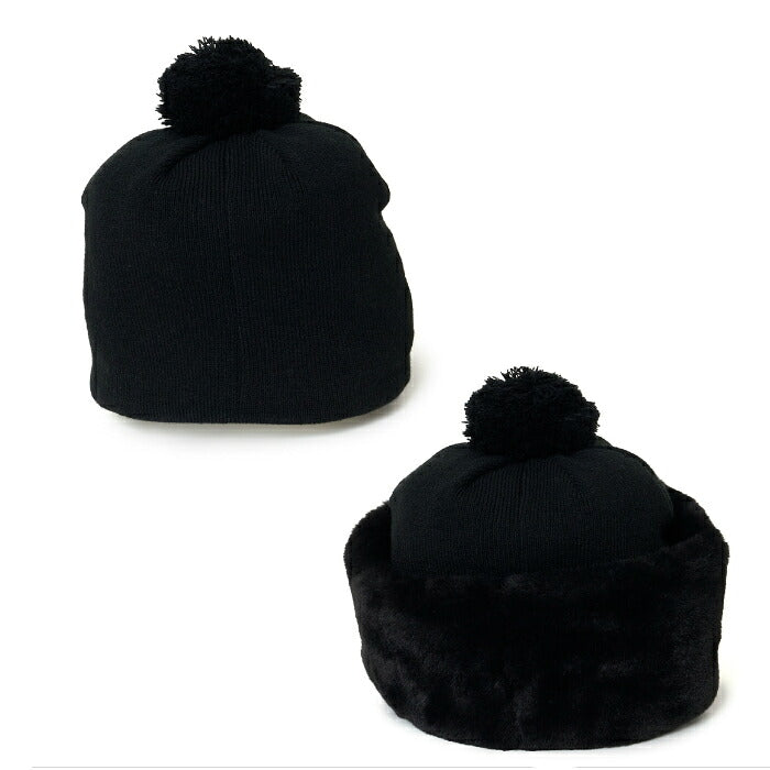 V12 ヴィトゥエルブ ゴルフウェア メンズ レディース SEP KNIT CAP ニットキャップ ファー ネックウォーマー v122620-cp07